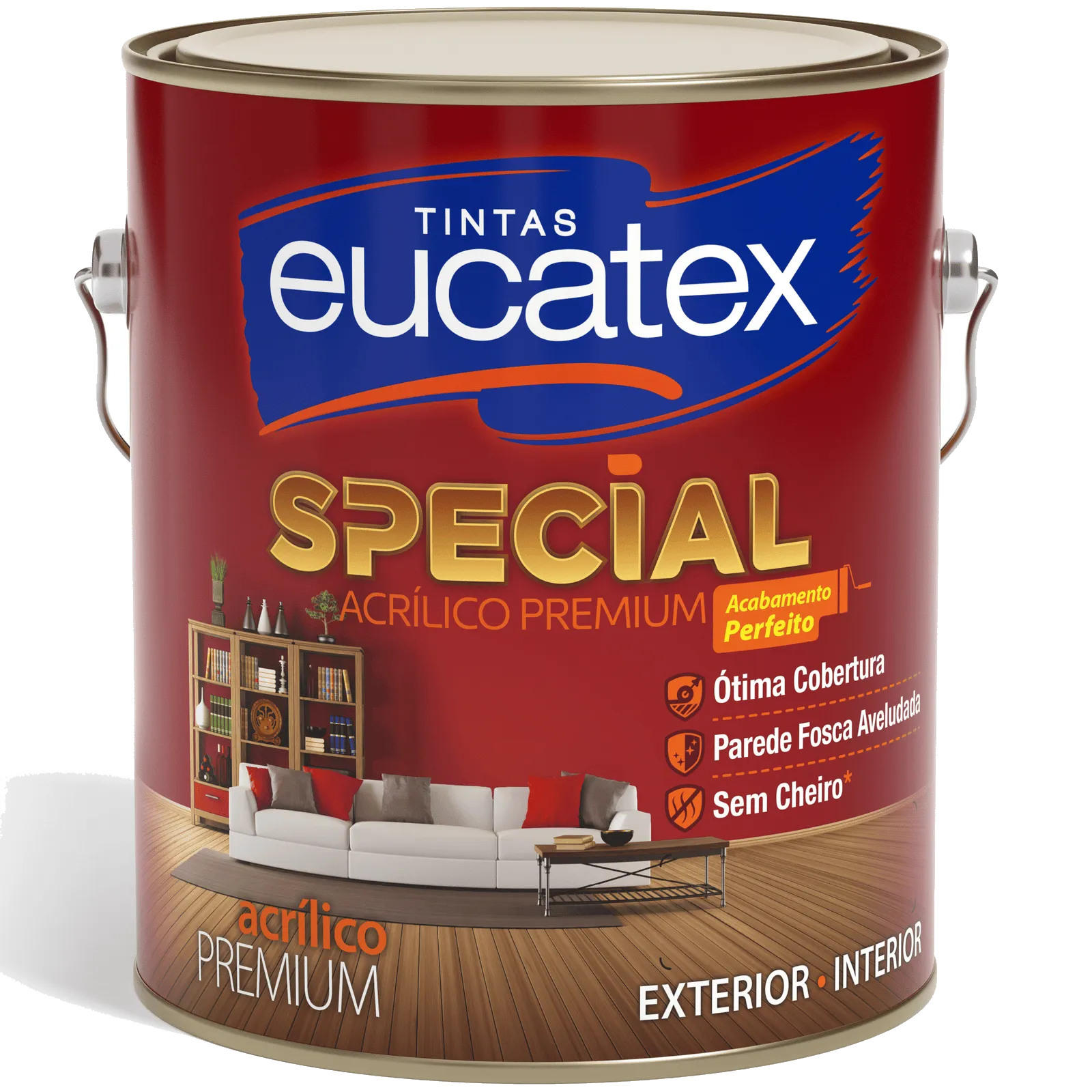 Eucatex Special — Acrílico premium · 3,6 L